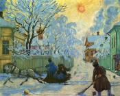 鲍里斯 克斯托依列夫 : Frosty Morning